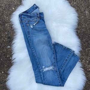 American Eagle Skinny Kick boot cut jeans